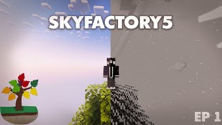 SkyFactory 5 | Ep 1 - Самый уникальный скайблок