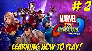 Learning to Play: Marvel vs Capcom Infinite! Part 2 - YoVideogames