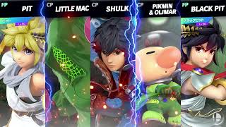 【第56試合】shorts戦 スマブラSP amiibo \u0026 CP 大乱闘【5人対戦】