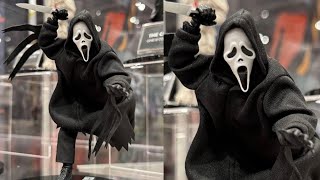 New Mezco Toyz Ghostface action figure on display