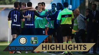 INTER-SASSUOLO 2-2 | Highlights | PRIMAVERA 1 TIM 2018/19 Matchday 03