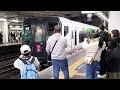 e257系5500番台宮オオom 53編成mh ミュージックホン有り 大宮駅発車