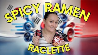 JE TESTE LES SPICY RAMEN RACLETTE