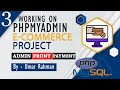 E-Commerce Website using PHP/MySQL || Working with Database || Part -3 || Tutorial Rays