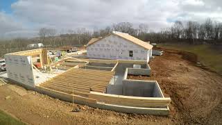 Framing a House TIMELAPSE