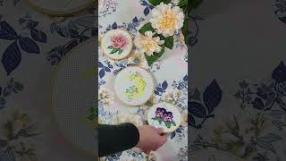 Spring Floral Cross Stitch Kits