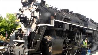 Historic steam Locomotive No. 743 up close and personal