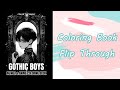 Gothic Boys | Color the Magic | Flip Through | Anime Coloring Book