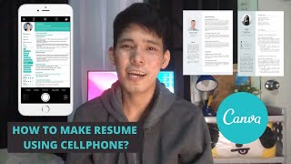 Paano Gumawa ng RESUME gamit ang CELLPHONE? | How To Make Resume Using Cellphone in 2021