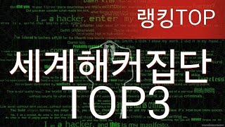 [랭킹TOP]세계해커집단 TOP3