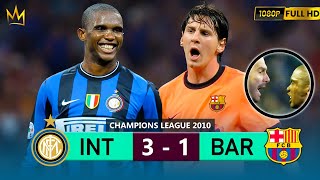ETO TOOK REVENGE ON BARCELONA AND PROVIDES A MAGICAL PERFORMANCE AT UCL 2010
