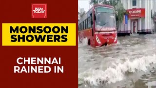 Heavy Rainfall Lashes Chennai, Waterlogging In Parts Of City