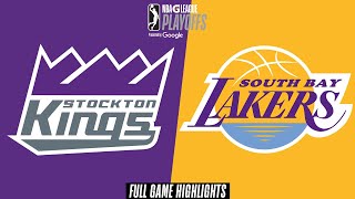 No. 3 Stockton Kings Upend No. 1 South Bay Lakers To Win 2nd Straight Western Conference Final