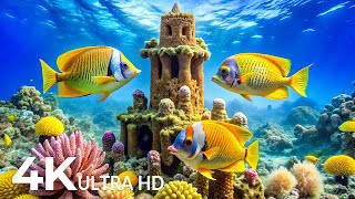 4K Amazing Aquarium for Relaxation 🐠 Relaxing Oceanscapes - Sleep Meditation 4K UHD Screensaver #7