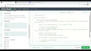 HackerRank Problem Solution 1 - Java Strings