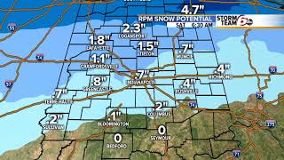 Wintry mix overnight