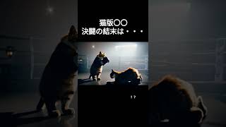 【動画生成AI】猫同士の決闘の結果は・・・？