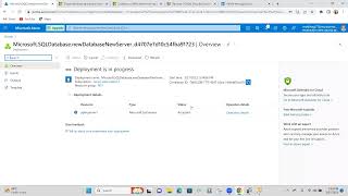 Create a single database Azure SQL Database