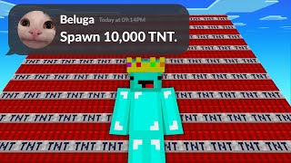 Minecraft, But Beluga Controls My Game…