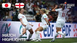 Japan v England | FIFA Women’s World Cup France 2019 | Match Highlights