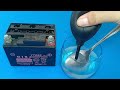 How to repair dead dry battery at home , Lead acid battery repairation