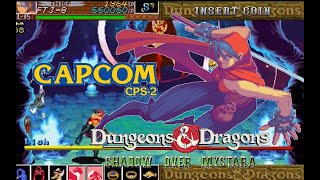 [CPS2]Dungeons \u0026 Dragons Shadow over Mystara Thief Hardest no death playthrough