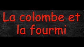 La colombe et la fourmi