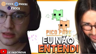 Até eu demorei pra entender kkkk- reagindo a Samira close em "EU NÃO ENTENDI NADA!🤨| Pico Park"