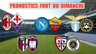 🔴 PRONOSTICS FOOT / Serie A / Napoli vs Roma / Milan vs Fiorentina / Lazio Udinese