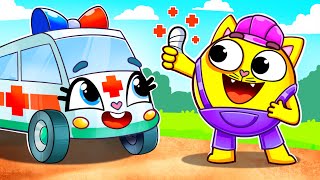 Ambulance Song 🚑 Funny Kids Songs 😻🐨🐰🦁 And Nursery Rhymes by Baby Zoo TV