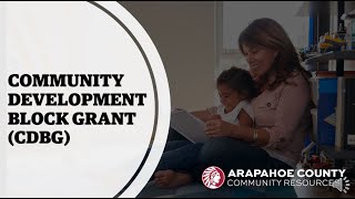 2021 Community Development Block Grant (CDBG)