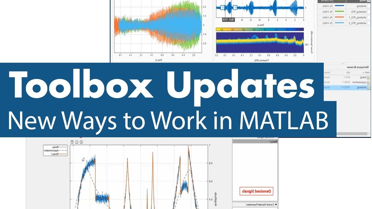 Toolbox Updates - New Ways To Work In MATLAB - YouTube