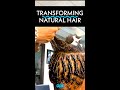 Transforming natural hair with My Curl products