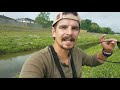 what happens if you cast net this roadside ditch amazing results