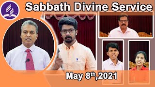 Sabbath Divine Service (Malayalam08/05/2021 )- Pastor Jose Prakash - Seventh-Day Adventist Church