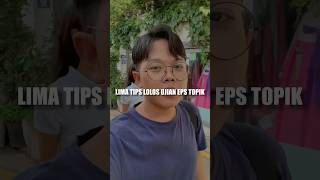 5 tips lolos ujian Eps topik korea!!! #karvlog #kdrama #gtogkorea