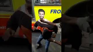 Fighting Between PMPML Bus driver and Two Wheeler Rider at Pune Station Road | #shorts #pune #fight