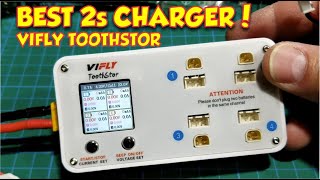 Vifly Toothstor Unboxing \u0026 Operation - Best 2s Charger - Tiny Whoop Charger - 2s Toothpick