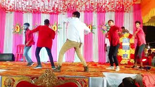 #पावर स्टार #पवन सिंह Dance | लाल घाघरा | #Let's Dance Koilwar