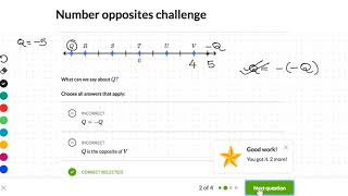 Number opposites challenge problems (Hindi) | Class 6 (India) | Khan Academy