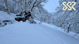 ふわふわの日。2025 スノーモービル 北海道