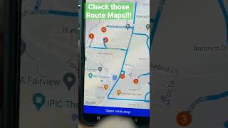 Check those Route Maps before delivering!!!