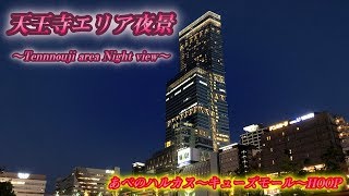 【天王寺エリア夜景　〜Tennnouji Area Night View〜】