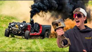 1,600HP Duramax Go-Kart (blows engine immediately)