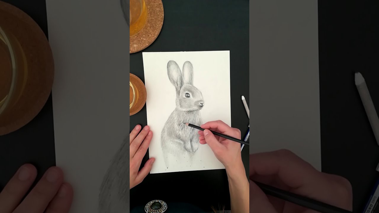 Draw A Rabbit Timelapse Youtube