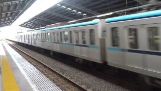 2015/9/23 東京メトロ15000系 快速中野行き 南行徳駅通過