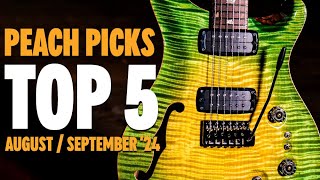 The Top 5 Guitars of August \u0026 September '24