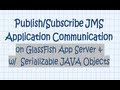 Pub/Sub JMS Applications Communication  on GlassFish App Server and w/  Serializable JAVA Objects