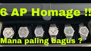 Bandingin 6 AP Royal Oak Homage ! ⭐️ Harga 1 - 2 jutaan ! ⭐️ Didun - Pagani - Pekova