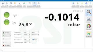The GD4200-USB Digital Pressure Transducer & Software Package